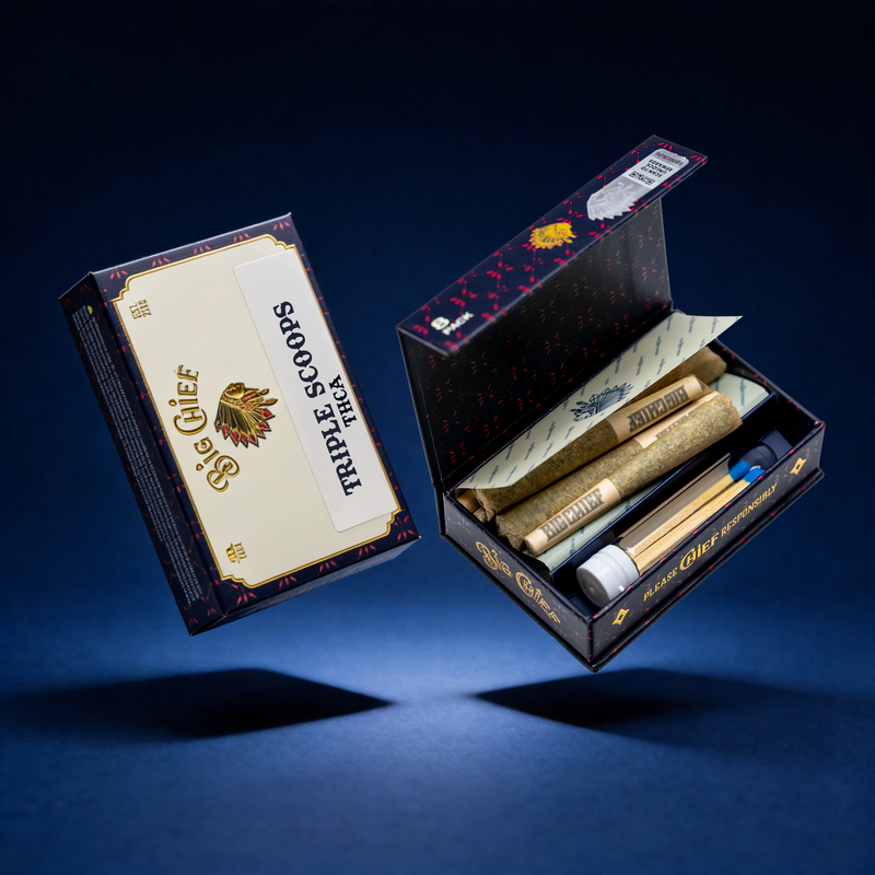 Big Chief 8-Pack Pre-Rolls with Matches