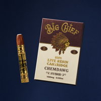 Big Chief 1G 100% Live Resin Cartridge