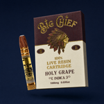 Big Chief 1G 100% Live Resin Cartridge