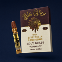 Big Chief 1G 100% Live Resin Cartridge