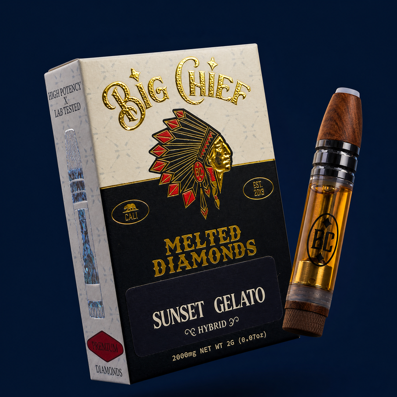 2G Melted Diamond Cartridge | Sunset Gelato